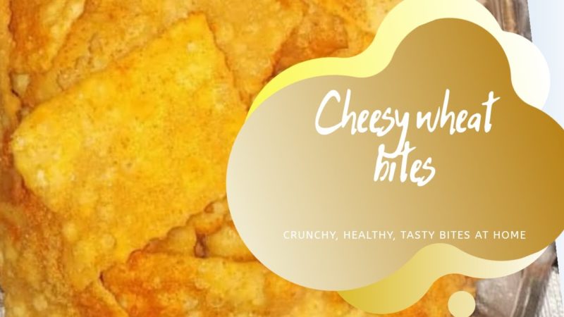 चिजी बाईट्स | Crunchy cheesy bites